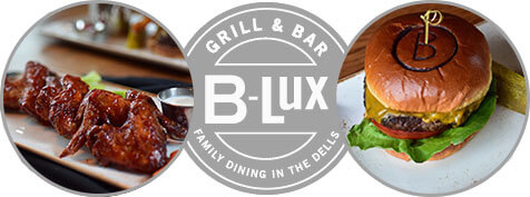 Wings and Burgers from B-lux Grill